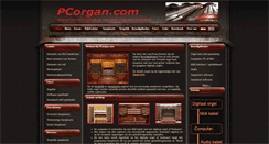 Desktop Screenshot of pcorgan.com